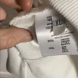 oversized dior and judy blame sweatshirt